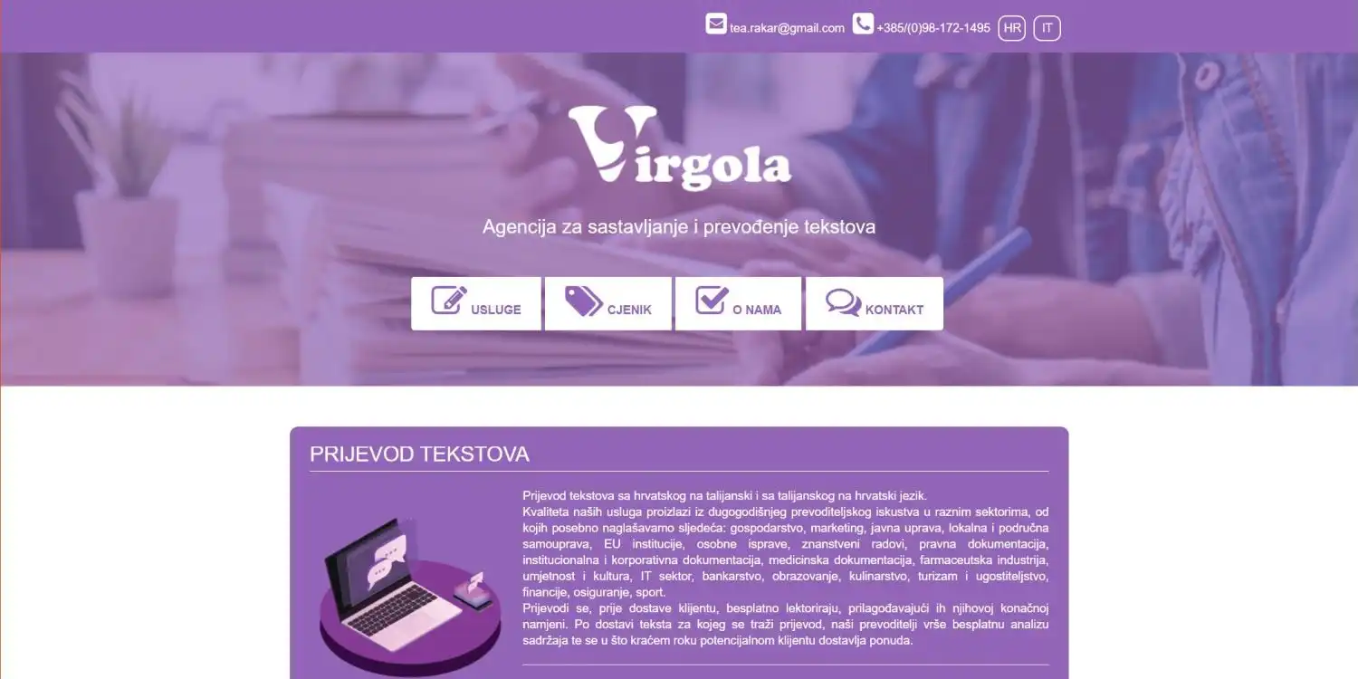 virgola prijevodi